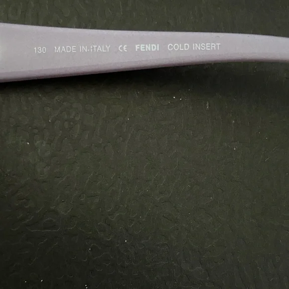 LOW START Fendi Lavender Rectangular Eyewear size 53 - Picture 3 of 7